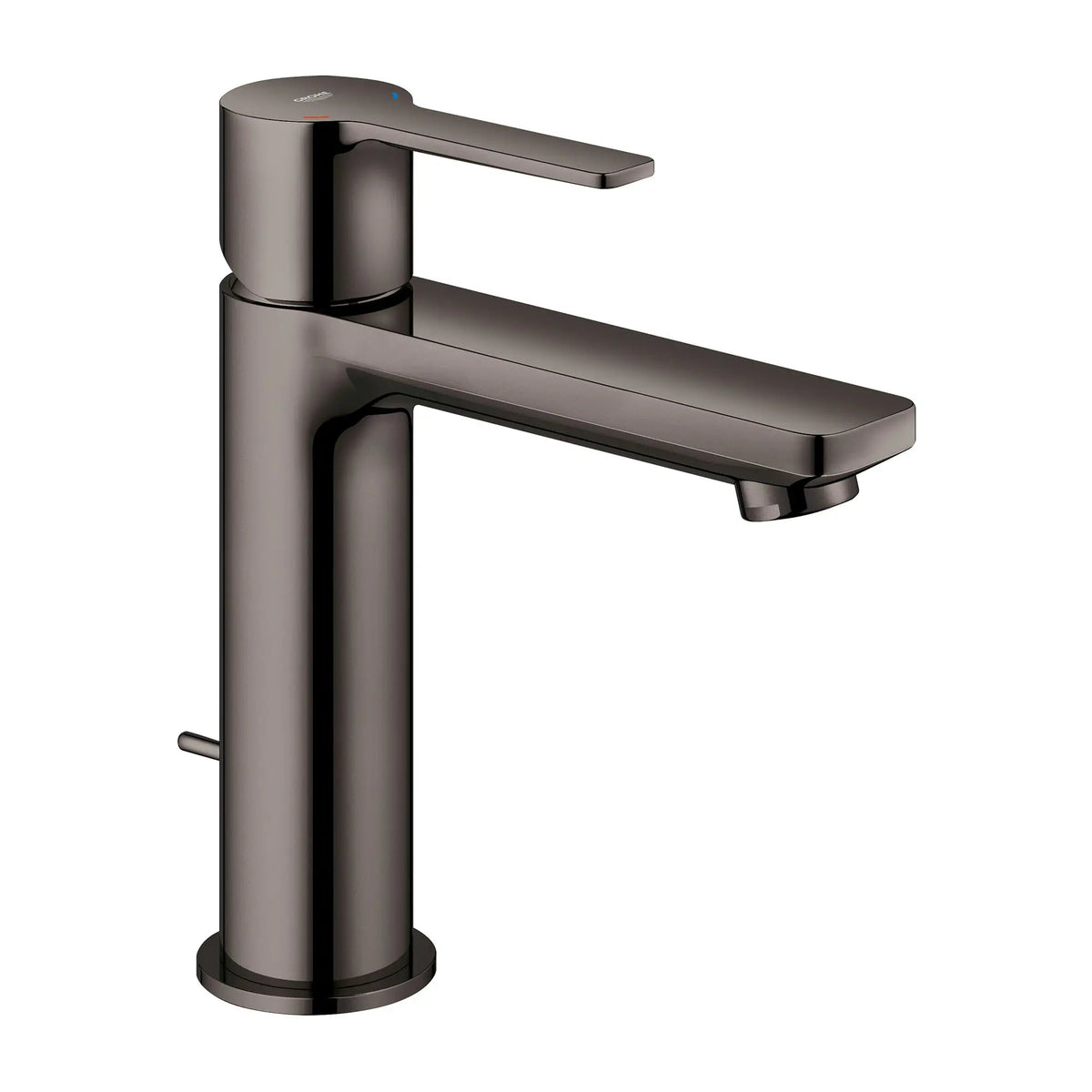 Grohe S-size 4 5 L Min 1 2 GPM Single-Hole Bathroom Faucet – 1.2 Gpm – Hard Graphite – 23794A0A