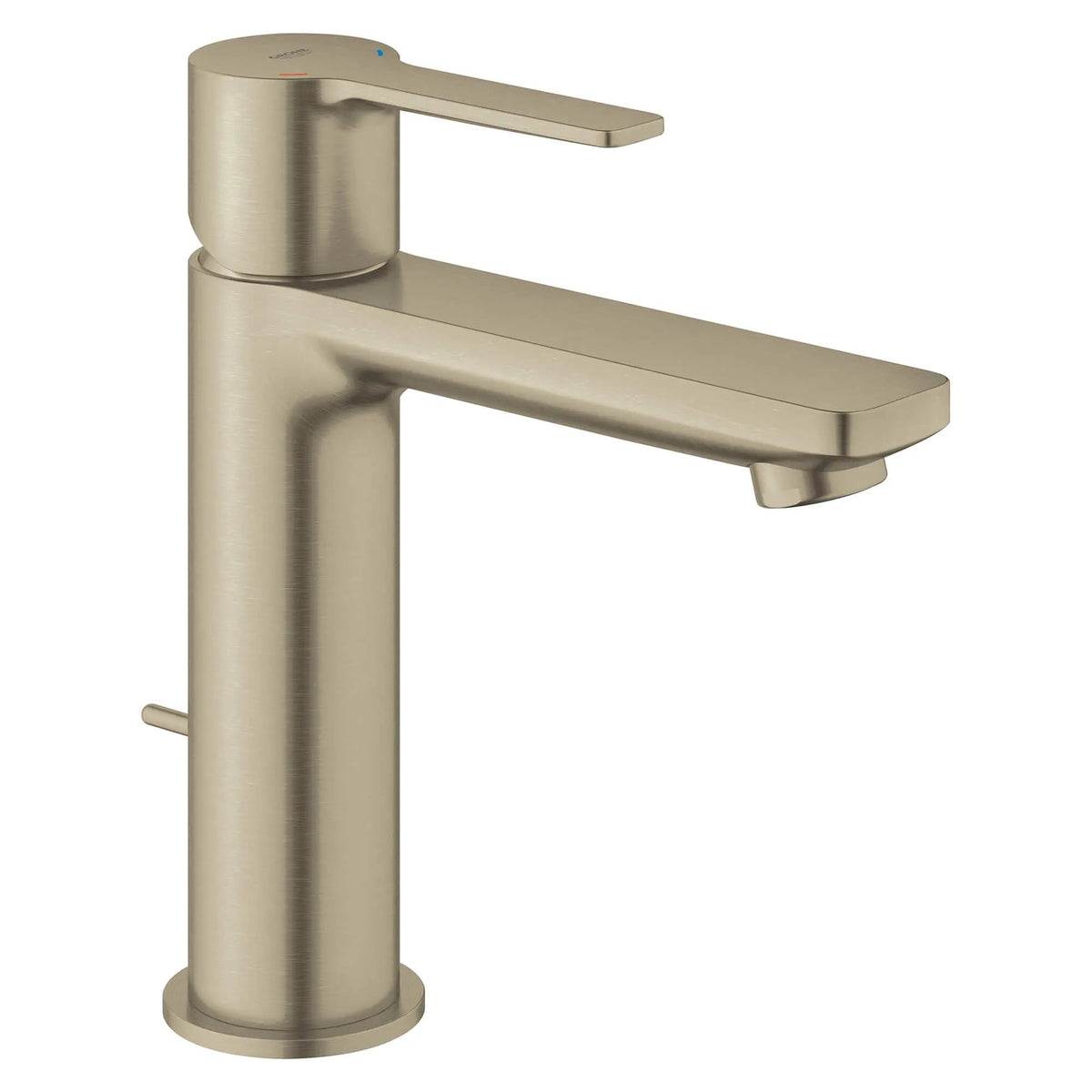 Grohe S-size 4 5 L Min 1 2 GPM Single-Hole Bathroom Faucet – 1.2 Gpm – Brushed Nickel Infinity Finish – 23794ENA