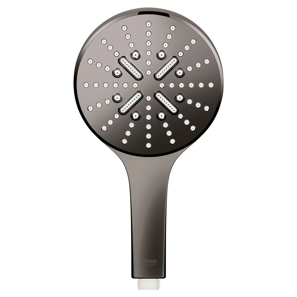 GROHE Rainshower SmartActive SmartActive Hand Shower - 3 Sprays, 6.6 L/min (1.75 gpm) – 26545 – Hard Graphite – 26545A00