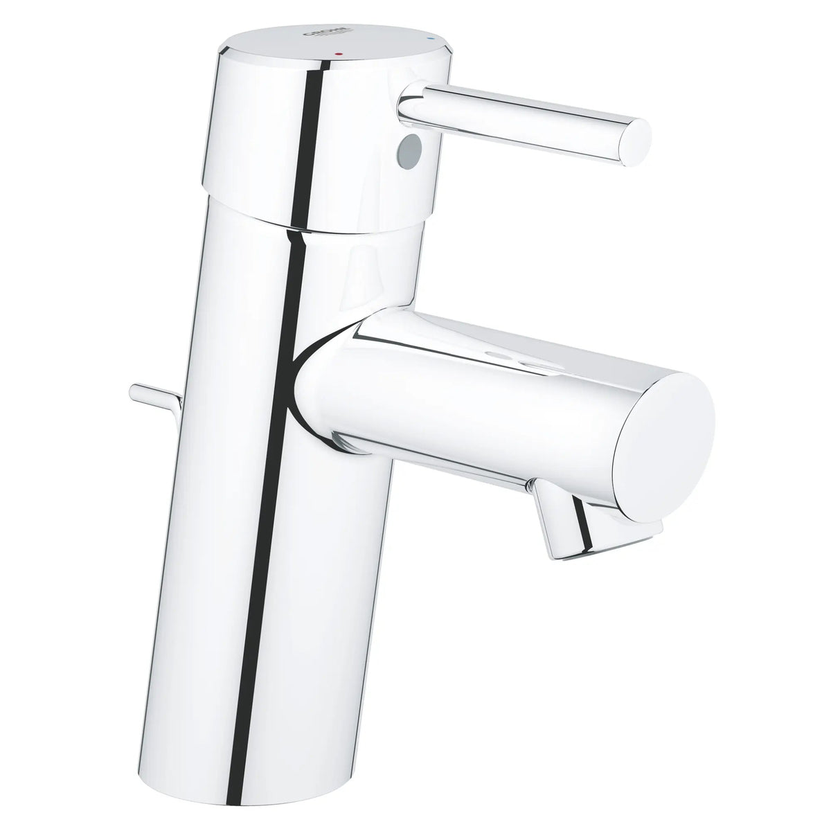 Grohe S-size 4 5 L Min 1 2 GPM Single-Hole Bathroom Faucet – 1.2 Gpm – StarLight Chrome – 3427000A
