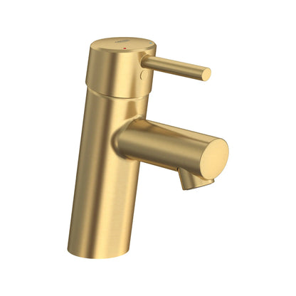 Grohe S-size 4 5 L Min 1 2 GPM Single-Hole Bathroom Faucet – 1.2 Gpm – Brushed Cool Sunrise – 34270GNA