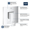 Grohe Eurocube® Pressure Balance Valve Trim With Cartridge - Golzar Home