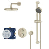 Grohe Grohtherm® Round Thermostatic Shower Kit, 27 L/Min (7.1 Gpm) - Golzar Home