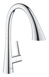 Grohe Zedra Triple Spray Single-Handle Pull-Down Kitchen Faucet 1.75 Gpm - Golzar Home