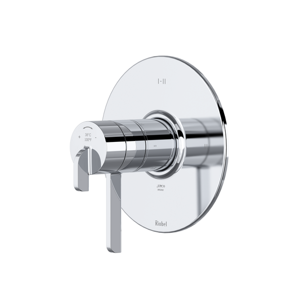 RIOBEL Authentica 1/2" Therm & Pressure Balance Trim With 3 Functions