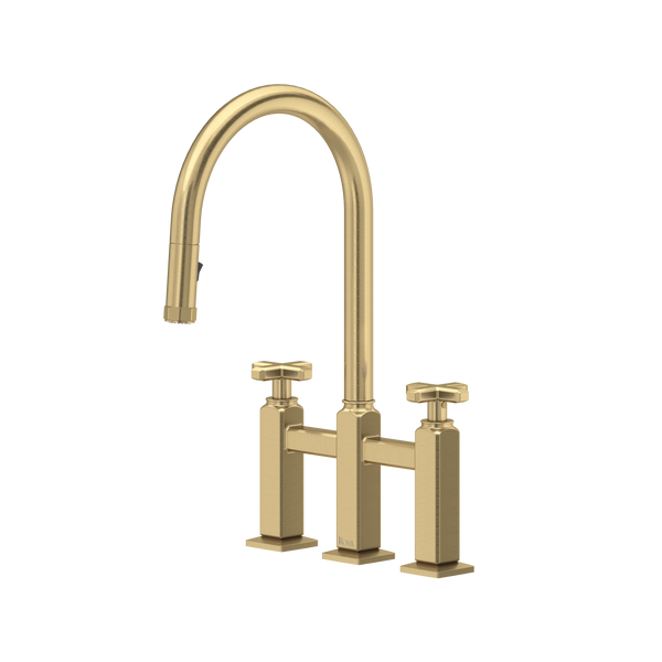 ROHL Apothecary™ Bridge Pull-Down Kitchen Faucet