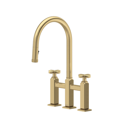 ROHL Apothecary™ Bridge Pull-Down Kitchen Faucet