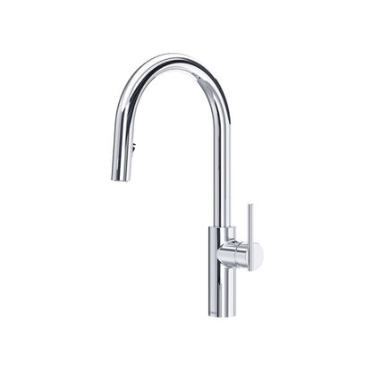 Riobel Lateral™ Pull-Down Kitchen Faucet With C-Spout