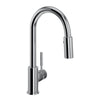 ROHL Lux Side Handle Bar & Food Prep Stainless Steel Pulldown Faucet