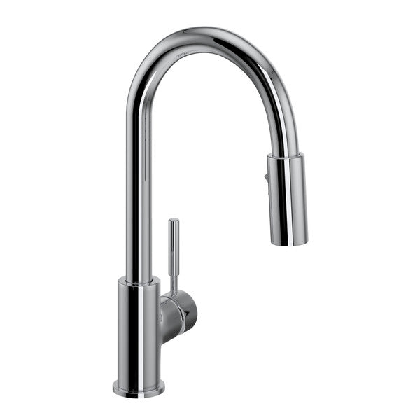 ROHL Lux Side Handle Bar & Food Prep Stainless Steel Pulldown Faucet