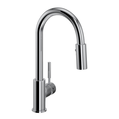 ROHL Lux Side Handle Bar & Food Prep Stainless Steel Pulldown Faucet