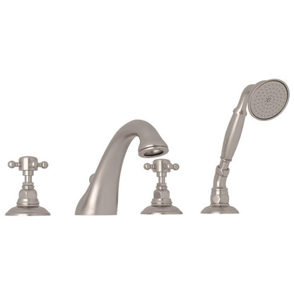 ROHL Acqui® 4-Hole Deck Mount Tub Filler