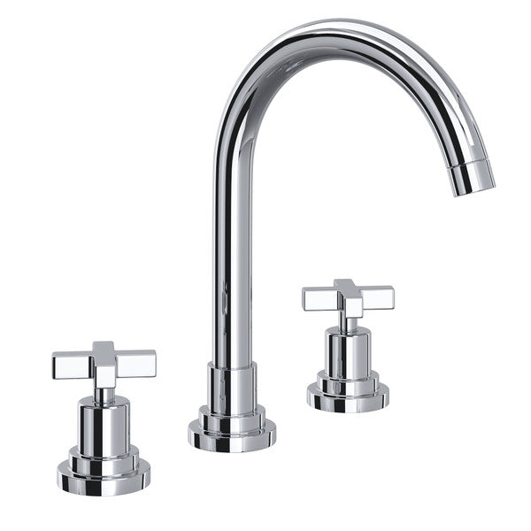 ROHL Lombardia C-Spout Widespread Bathroom Faucet