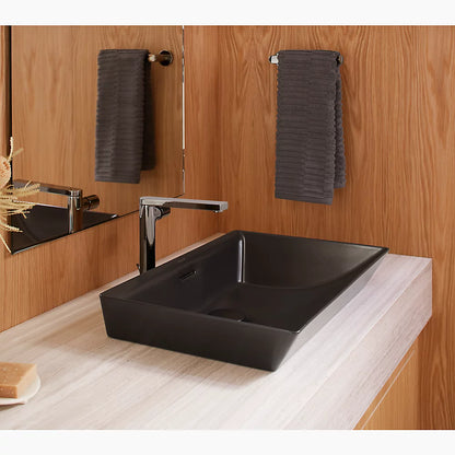 Brazn® 23" rectangular vessel bathroom sink