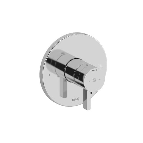RIOBEL Paradox 1/2" Thermostatic & Pressure Balance Trim With 2 Functions (No Share)