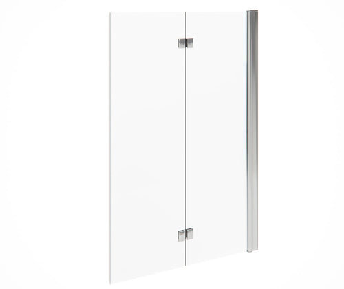 Neptune Herencia 42 x 59 in. 6 mm Pivot Tub Shield for Alcove Installation with Clear glass in Chrome