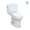 Toto Drake® II Two-Piece Toilet 1.28 GPF - Elongated front bowl