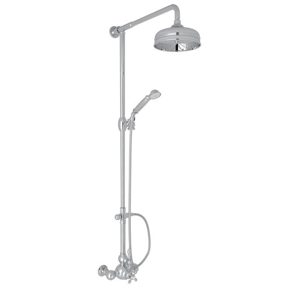 ROHL Arcana Exposed Wall Mount Thermostatic Shower With Volume Control