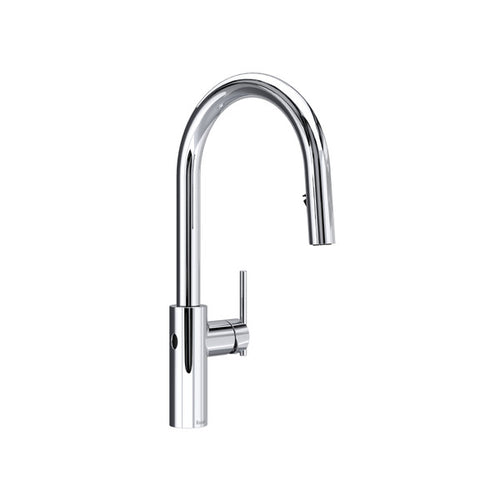 Riobel Lateral™ Pull-Down Touchless Kitchen Faucet With C-Spout