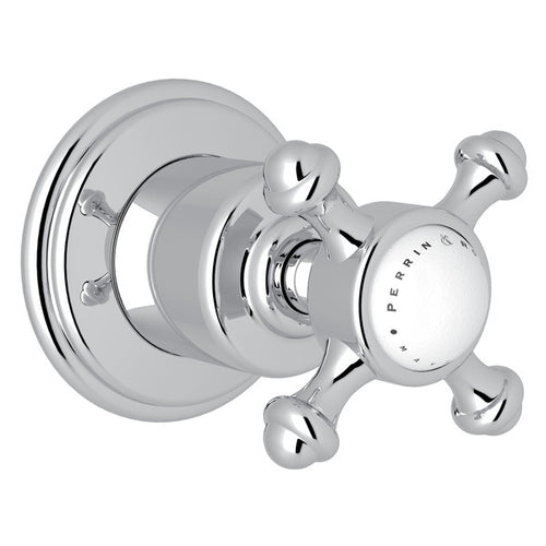 Perrin & Rowe Georgian Era Trim for Volume Control and Diverters With Cross Handle