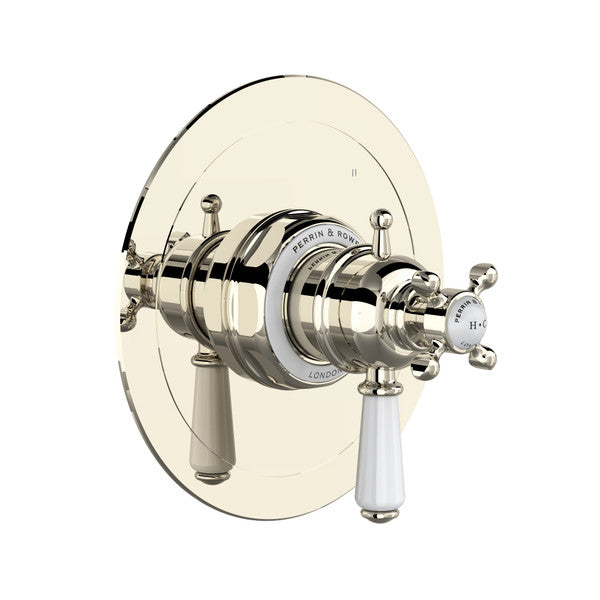 Perrin & Rowe Edwardian™ 1/2" Therm & Pressure Balance Trim With 5 Functions