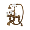 Perrin & Rowe Edwardian Exposed Deck Mount Tub Filler with Handshower