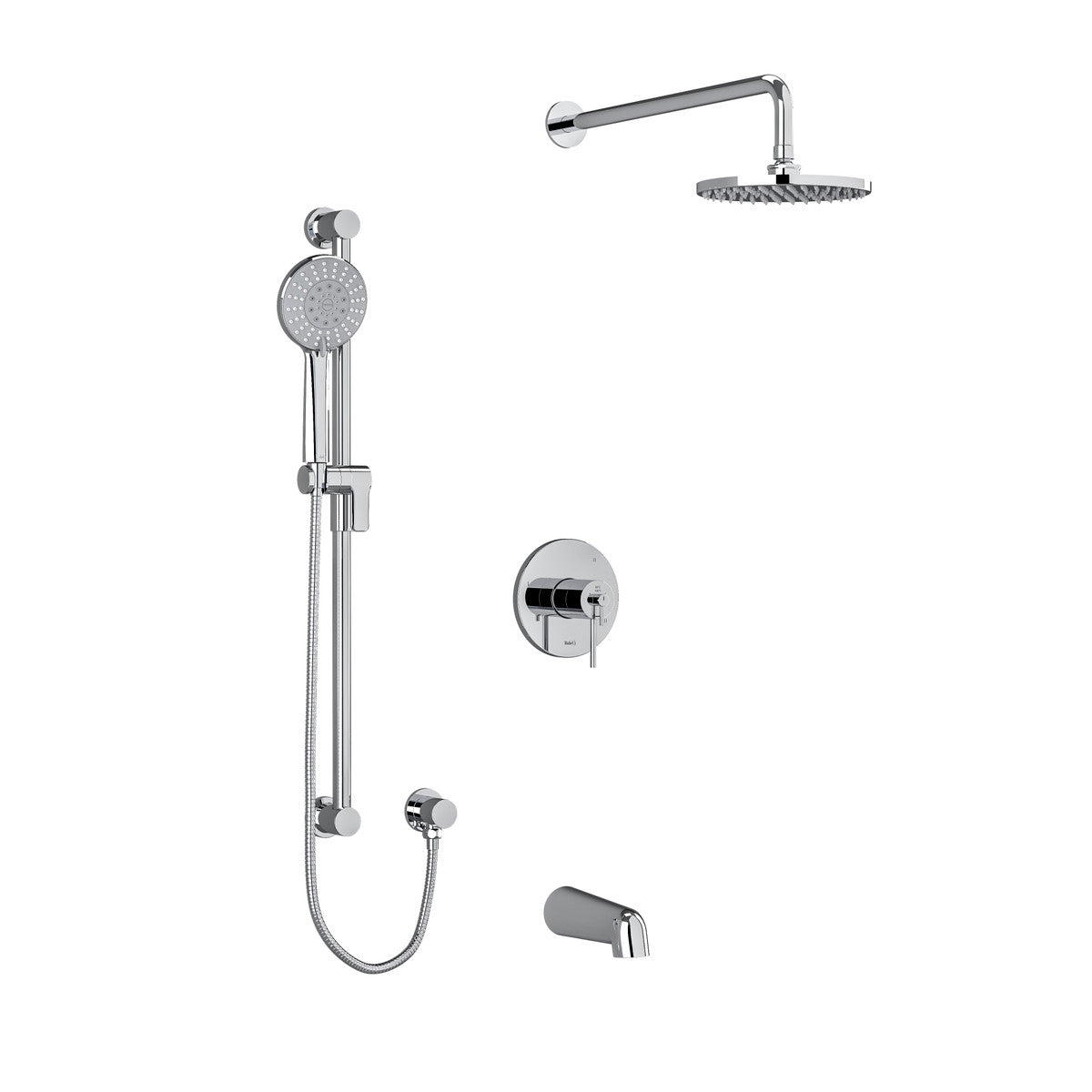 Riobel GS Shower Kit 1345 Trim - Chrome | TKIT1345GS-6 ( Ceiling Arm )