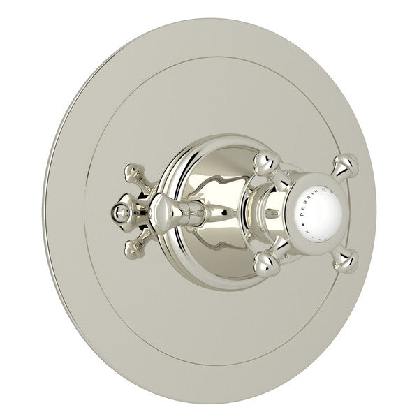 Perrin & Rowe Georgian Era™ 3/4" Round Thermostatic Trim Without Volume Control