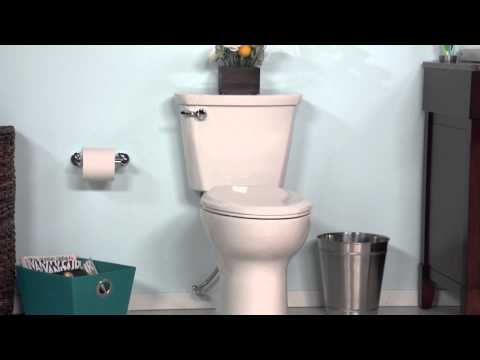 American Standard Cadet® PRO Two-Piece 1.28 gpf/4.8 Lpf Standard Height Round Front 10-Inch Rough Toilet Less Seat