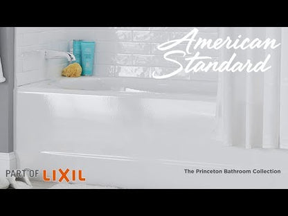 American Standard Princeton® Americast® 60 x 30-Inch Integral Apron Bathtub Right-Hand Outlet With Integral Drain