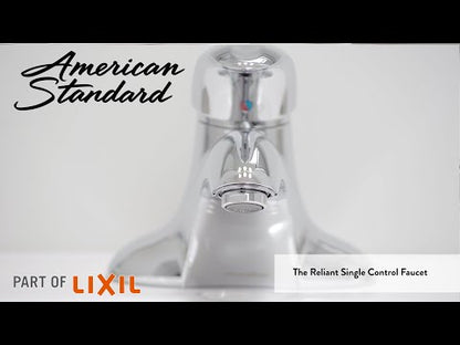 American Standard Reliant 3® 4-Inch Centerset Single-Handle Bathroom Faucet 0.5 gpm/1.9 L/min With Lever Handle