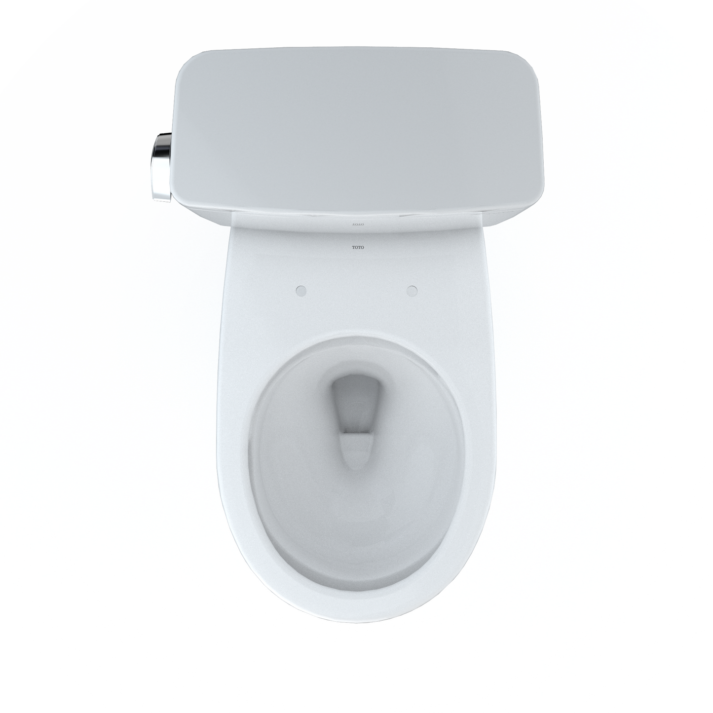 Drake® Two-piece Toilet, 1.28 GPF, Round Bowl - Universal Height Less Seat
