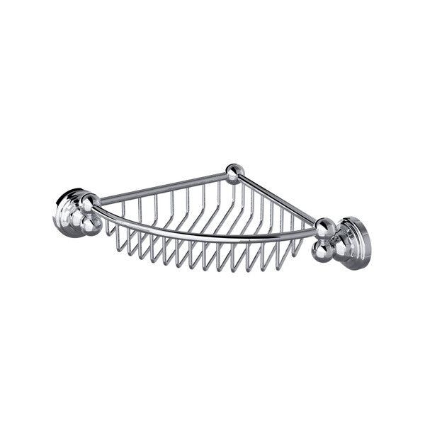 Perrin & Rowe Edwardian™ Wall Mount Corner Basket