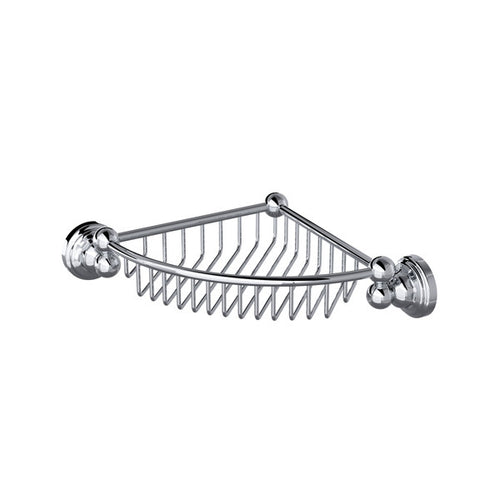 Perrin & Rowe Edwardian™ Wall Mount Corner Basket