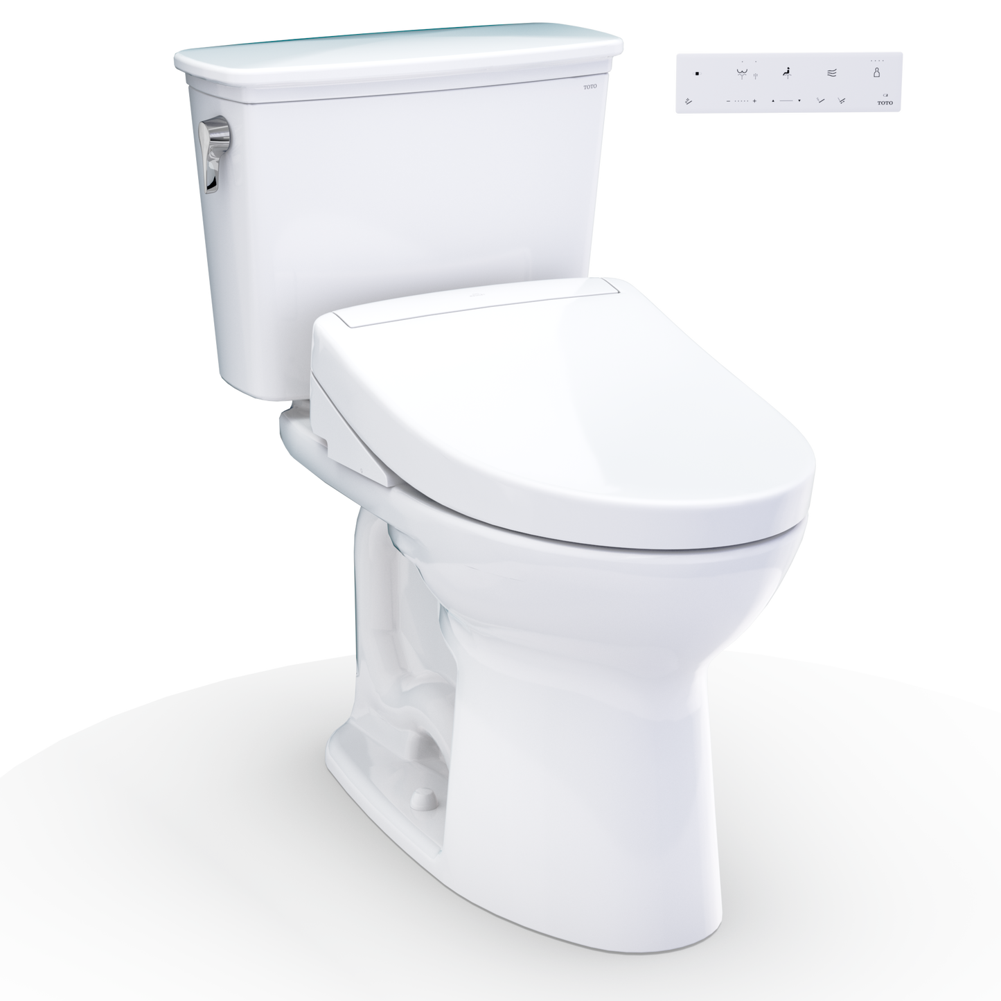 Toto Drake® Transitional Washlet®+ S5 Two-Piece Toilet - 1.28 Gpf - Universal Height