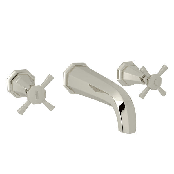 Perrin & Rowe Deco™ Wall Mount Lavatory Faucet Trim