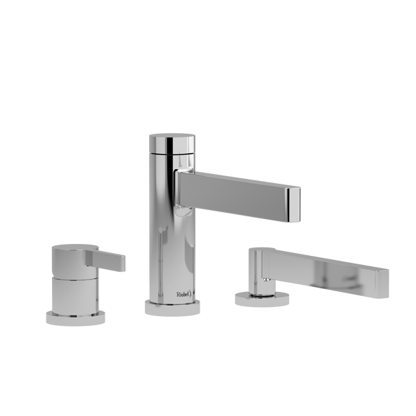 RIOBEL Paradox 3-Hole Deck Mount Tub Filler Trim