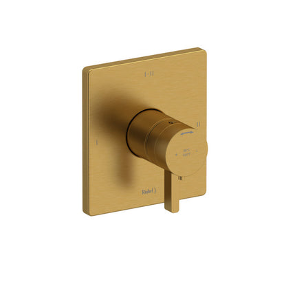 RIOBEL Paradox 1/2" Thermostatic & Pressure Balance Trim With 3 Functions (Shared)