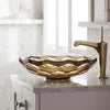 Briolette™ 17-1/2" round vessel bathroom sink, no overflow