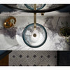 Salute® 15" round vessel bathroom sink, no overflow