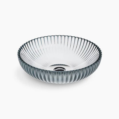 Salute® 15" round vessel bathroom sink, no overflow