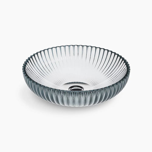 Salute® 15" round vessel bathroom sink, no overflow