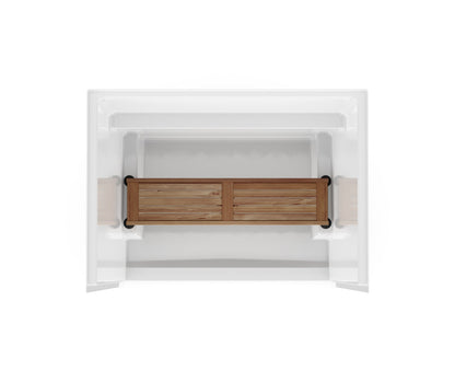 Icon SH4834 AcrylX™ Alcove Center Drain One-piece Shower in White