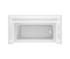 Icon TS6032 AcrylXâ¢ Alcove Left Hand Drain One-Piece Tub Shower in White