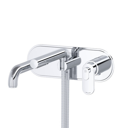 Riobel Arca™ Wall Mount Thermostatic/Pressure Balance Tub Filler Trim