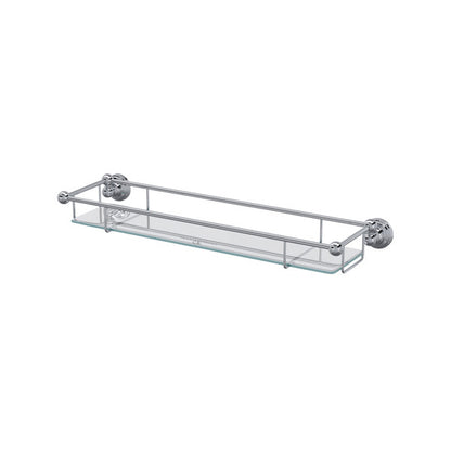 Perrin & Rowe Edwardian™ Wall Mount Tempered Glass Vanity Shelf