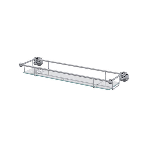 Perrin & Rowe Edwardian™ Wall Mount Tempered Glass Vanity Shelf