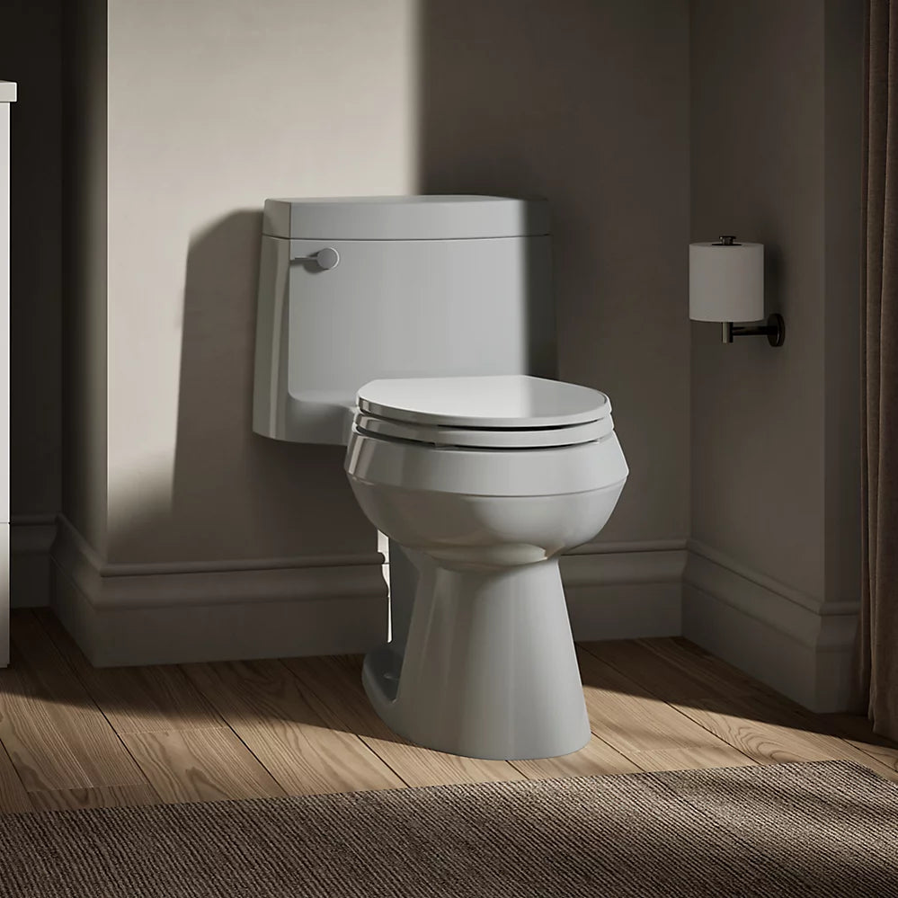 Cimarron® One-piece elongated toilet with concealed trapway, 1.28 gpf