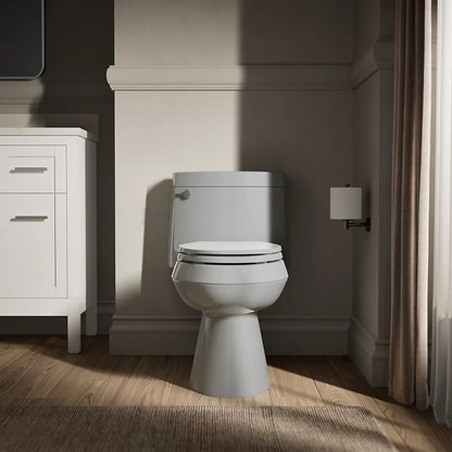 Cimarron® One-piece elongated toilet with concealed trapway, 1.28 gpf