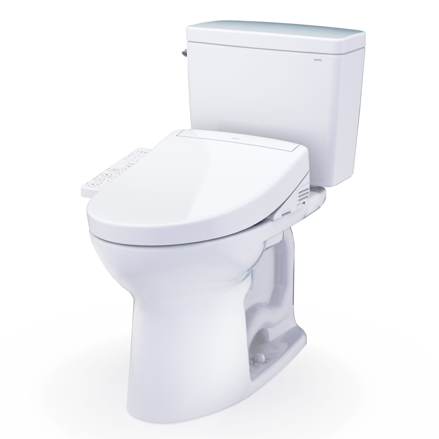 Toto Drake® Washlet®+ S2 Two-Piece Toilet - 1.6 Gpf - Universal Height